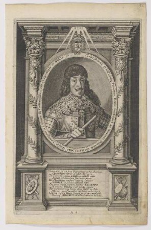 Bildnis des Guilhelmus Hassiae Landgravius