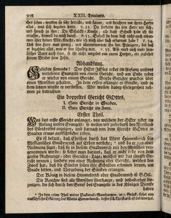918-924, Geliebte Freunde! Der Herr Jesus redet im ...