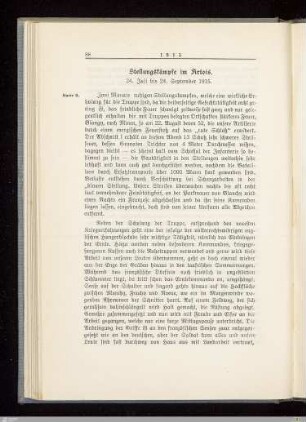 Stellungskämpfe im Artois