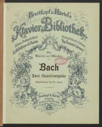 2 Choralvorspiele für die Orgel
