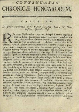 Chronicae Hungarorum