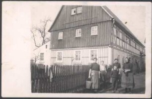 Fotografie: Cousinen von Woldemar Boden und Kinder