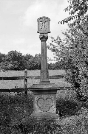 Bildstock (Bildstock); Hünfeld, Burghauner Straße 1