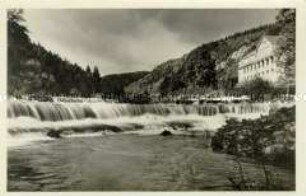Crysopras-Wasserfall, Schwarzatal (Thüringen)