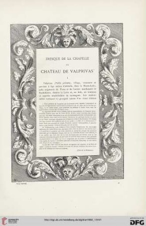 8: Fresque de la chapelle du Château de Valprivas
