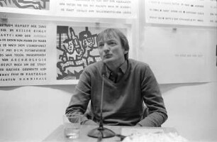 Brecht-Haus : Im Brecht-Haus: Volker Sielaff; Bild: Felix Martin Furtwängler