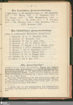 Die sächsischen Feuerwehrtage
