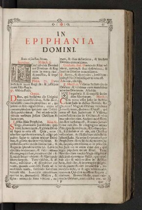 In epiphania domini.