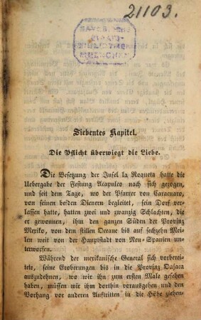 Costal der Indianer : Historischer Roman. Scenen aus dem mexikanischen Befreiungskriege von Ludwig von Bellemare . Hinterlassenes Werk. Ins Deutsche übertragen von W. L. Wesché, 3