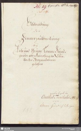 Beschreibung der Zinnerzaufbereitung bey Liese und Grüne Tanne Fundgrube am Auersberg in Eibenstoecker Bergamtsrevier gelegen - 17.6306 4.
