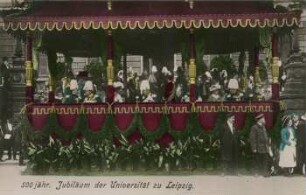 500-jähr. Jubiläum der Universität zu Leipzig [500 jähr. Jubiläum der Universität zu Leipzig]