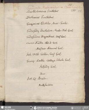 16. Berühmte Mathematici in Ober-Lausitz
