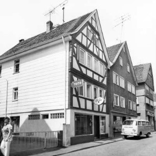 Fachwerkwohnhaus; Nidda, Mühlstraße 6