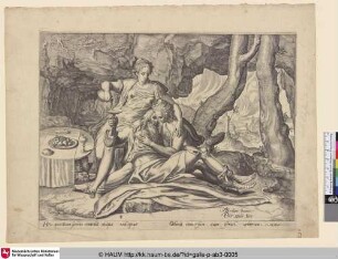 [Lots daughters make him drink wine; Lots Töchter verführen ihn]