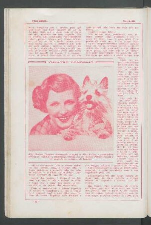 Teatro londrino : Miss Heather Thatcher