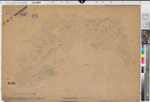 Wettringen (Wettringen), Umlegung Wettringen, Bl. 12 Schätzungsriß Flur 10