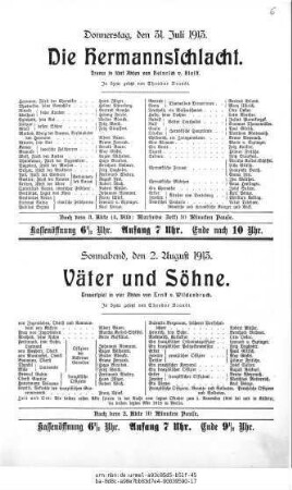 Die Hermannsschlacht