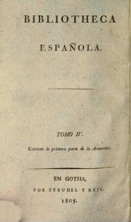 La Araucana, de Don Alonso de Ercilla, 1
