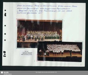 Chor "Berglied Sofia" mit eigener Instrumental- und Solistengruppe (Bild 1)