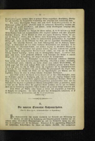 ¬Die¬ neueren Elementar-Rechenmethoden