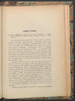 Libros varios