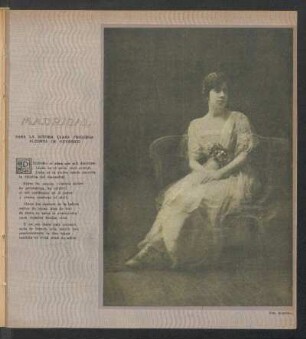 Madrigal - Para la señora Clara Figueroa Alcorta de Guerrico