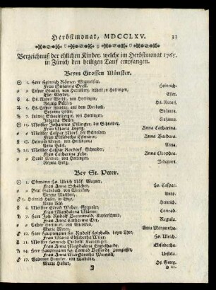 Herbstmonat, MDCCLXV