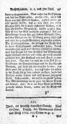 Idris, ein heroisch-komisches Gedicht.