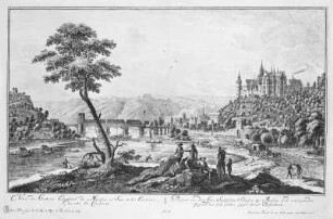 Meißen mit Albrechtsburg, von Norden gesehen
