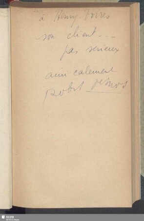 Mit Autograph des Verfassers