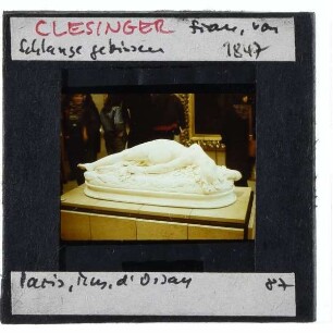 Clésinger, Frau, von einer Schlange gebissen