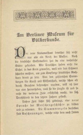 Im Berliner Museum für Völkerkunde