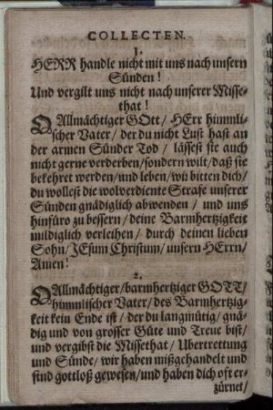 Collecten.