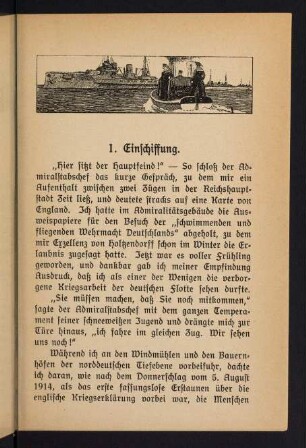 5-15, 1. Einschiffung