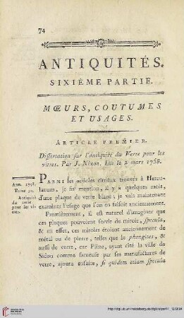 Sixiéme partie
