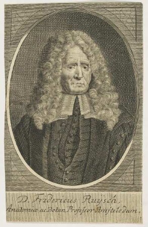 Bildnis des Fridericus Ruysch