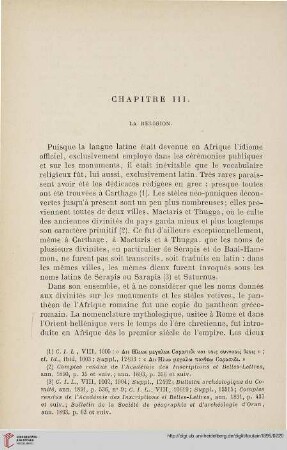 Chapitre III: La religion