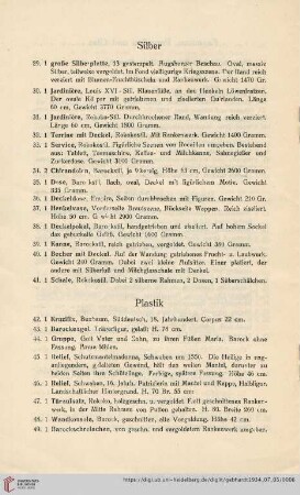 Plastik (Nr.42-55)