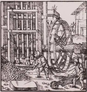 Agricola, Bergbau, Mittelalter, Aufbereitung