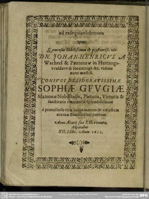 ad exsequias solemnis