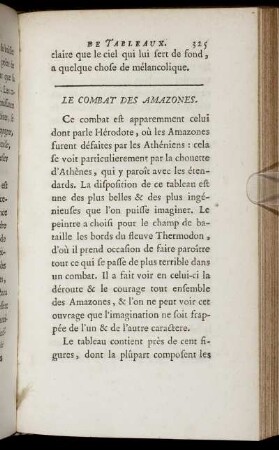 Le Combat Des Amazones.