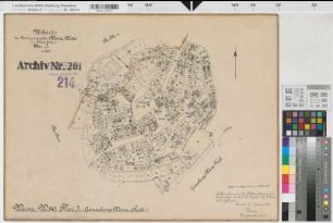 Werne (Werne), Umlegung Werne, Urkarte I Werne Stadt Flur 3