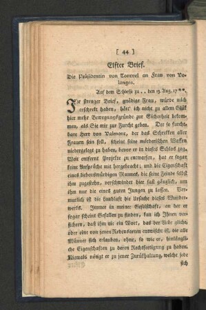 [Elfter Brief. - Zwanzigster Brief.]