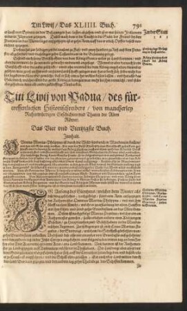 Das Vier und Viertzigste Buch.