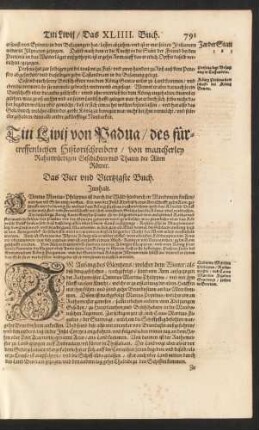 Das Vier und Viertzigste Buch.