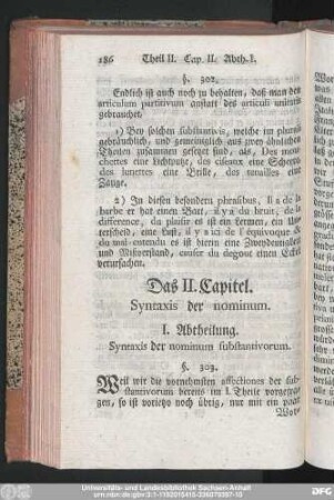 I. Abtheilung. Syntaxis der nominum substantivorum.