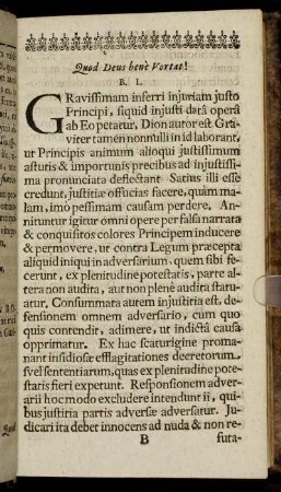 Quod Deus bene Vortat!