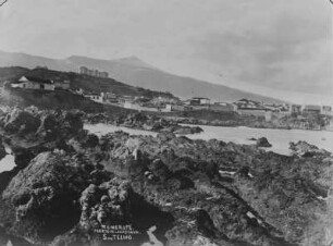 Lavaströme : Lavaströme an der Küste von Teneriffa