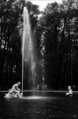 Schwetzingen: Springbrunnen