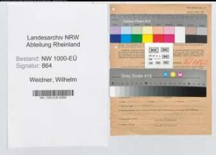 Entnazifizierung Wilhelm Weidner, geb. 12.04.1900 (Kaufm.Angest.)